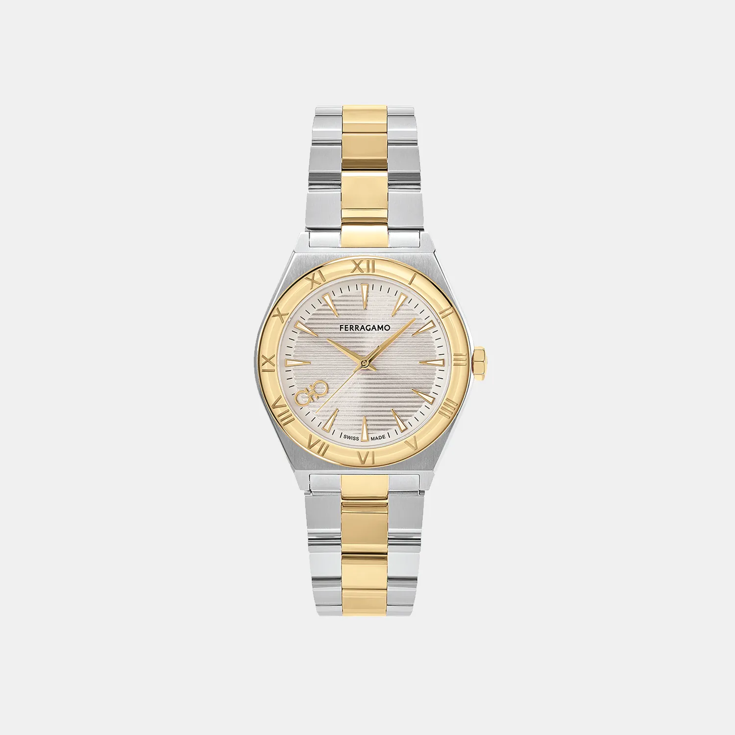 Women Quartz Silver Dial Analog Stainless Steel Watch SFKY00223