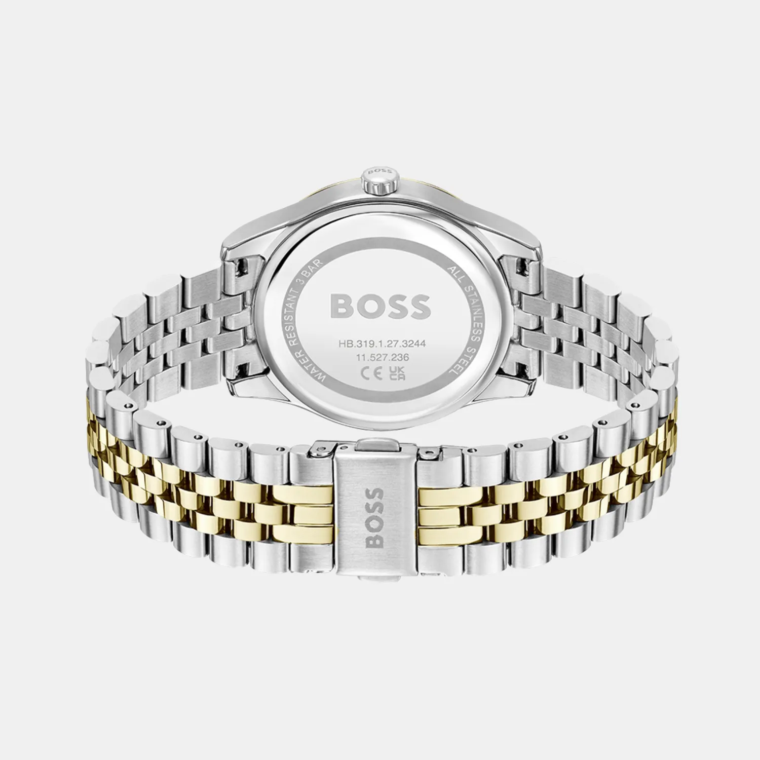 Women Quartz Silver Mother Of Pearl Dial Analog Stainless Steel Watch 1502779