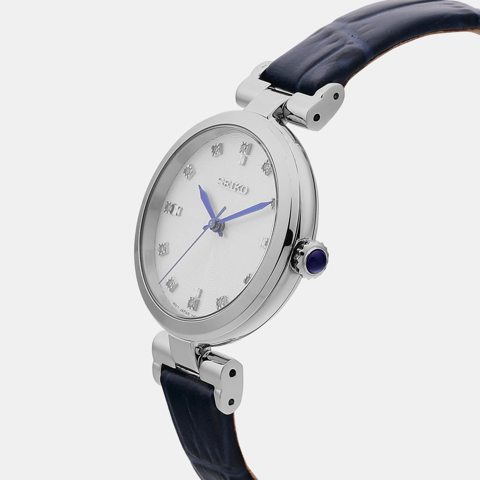 Women Quartz White Dial Analog Leather Watch SRZ545P1