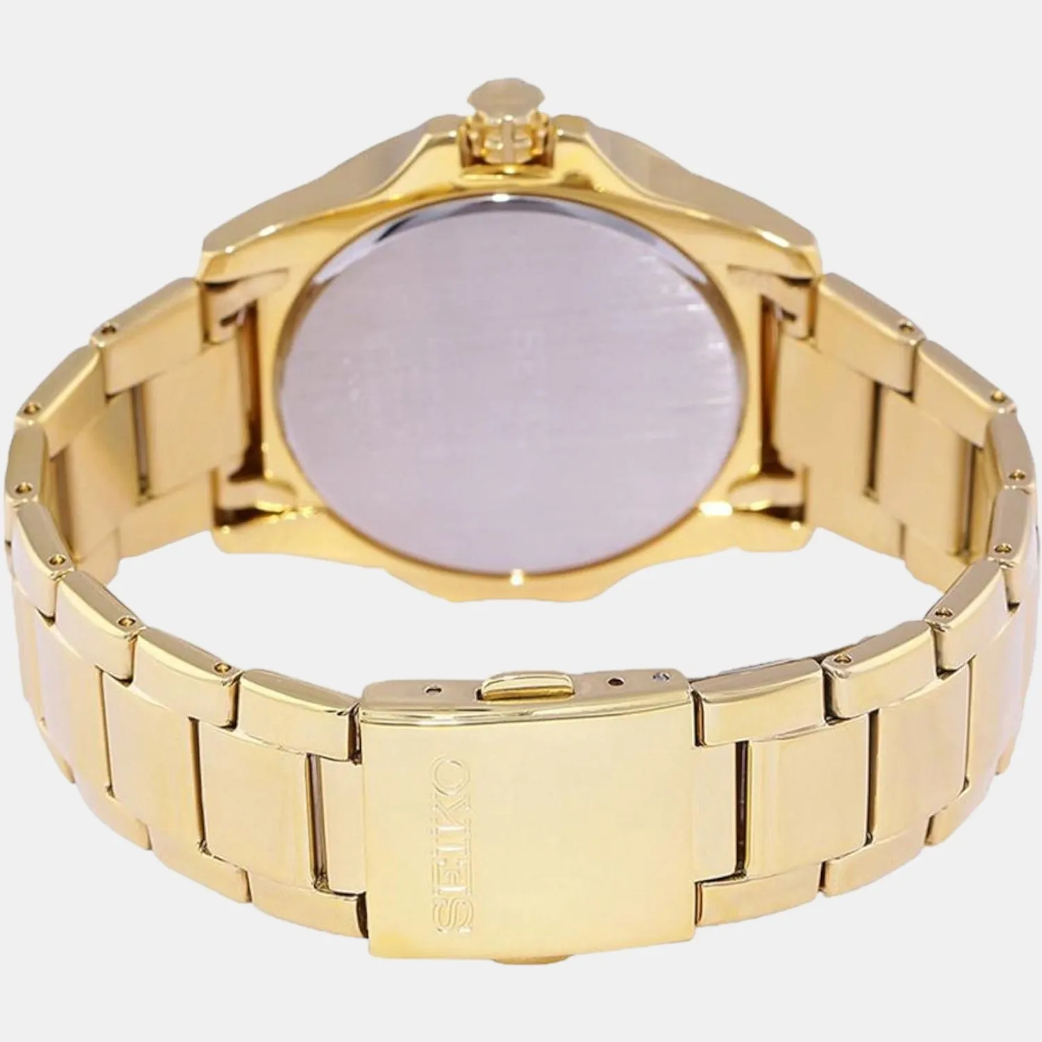 Women Quartz White Dial Multi-Function Metal Watch SRLZ86P1