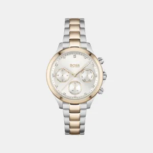 Women Silver Analog Stainless Steel Watch 1502564