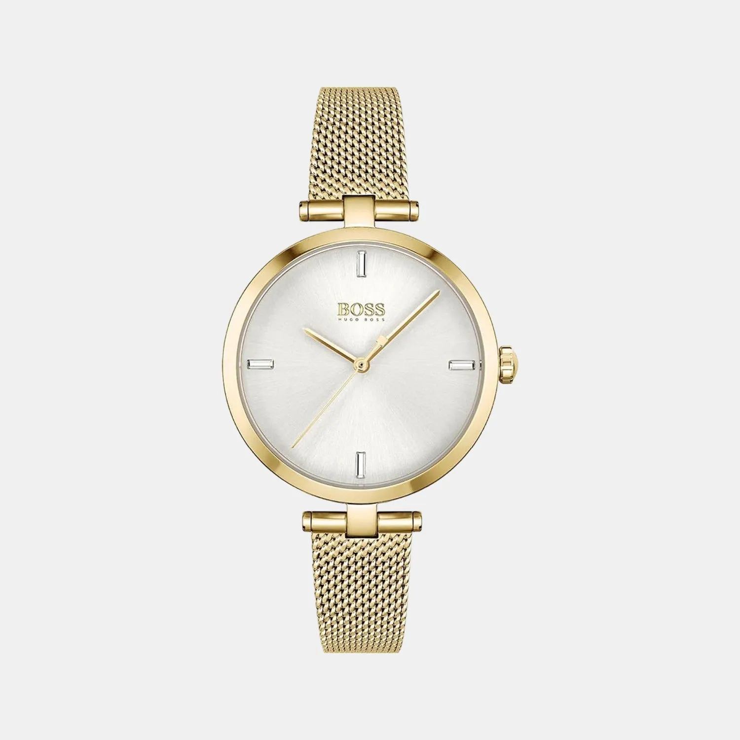 Women Silver Analog Stainless Steel Watch 1502586