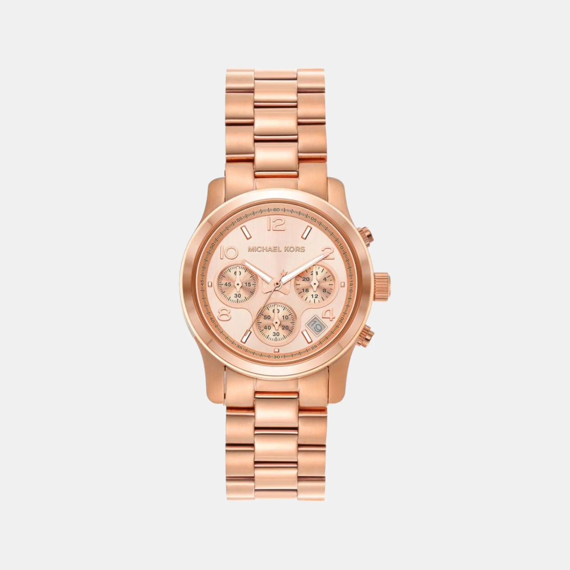 Women Stainless Steel Chronograph Watch MK7324