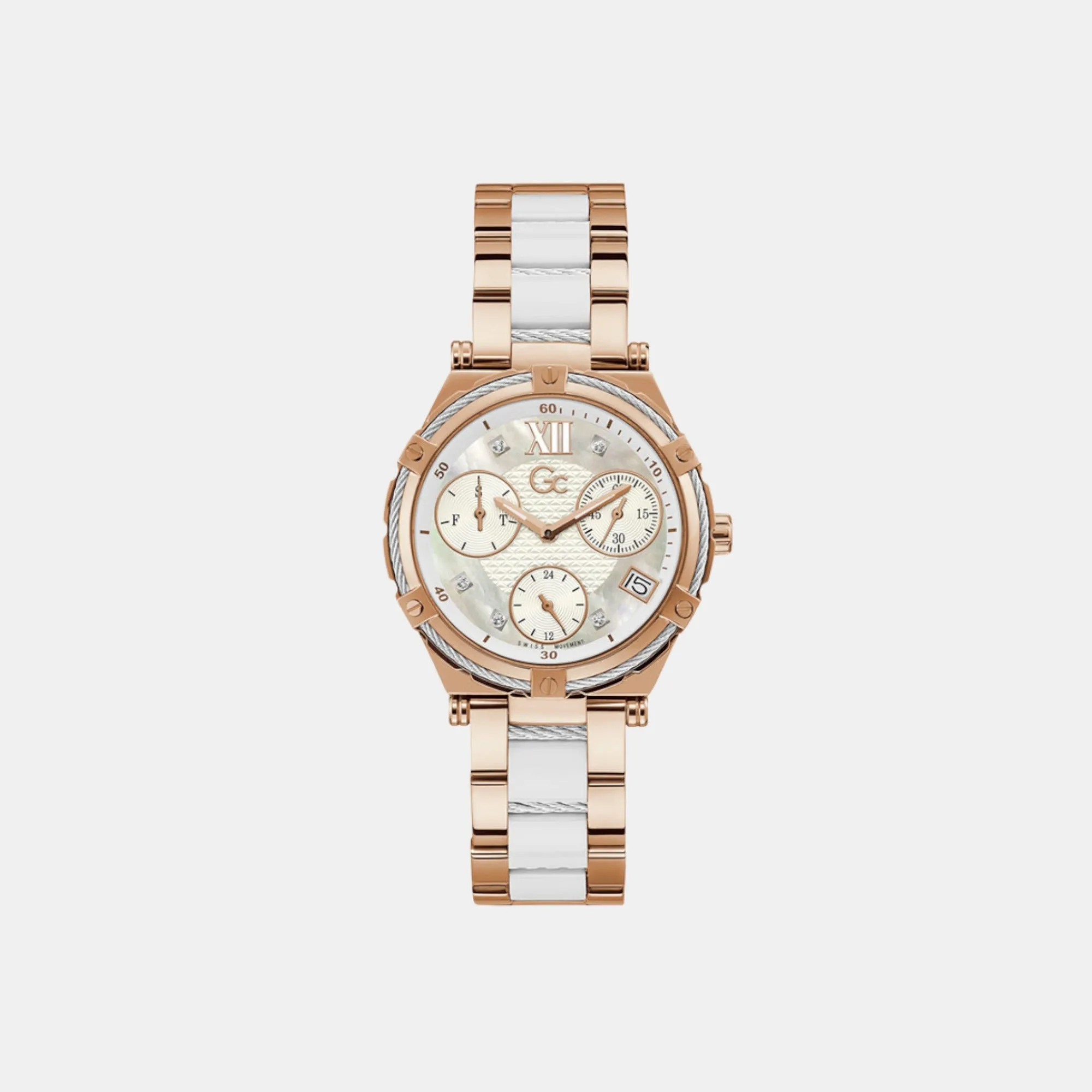 Women Stainless Steel Chronograph Watch Y87002L1MF