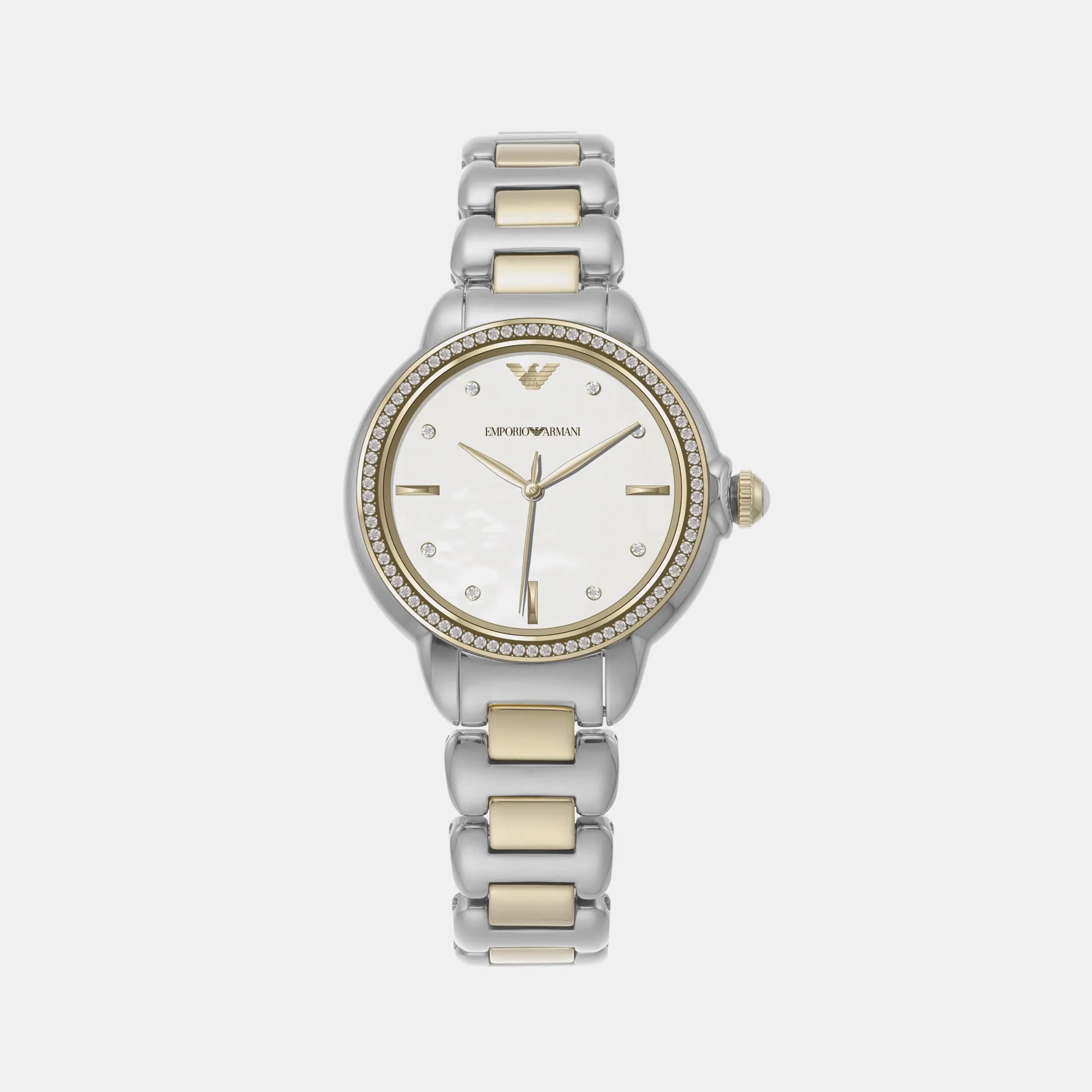 Women Three-Hand Two-Tone Stainless Steel Watch AR11524
