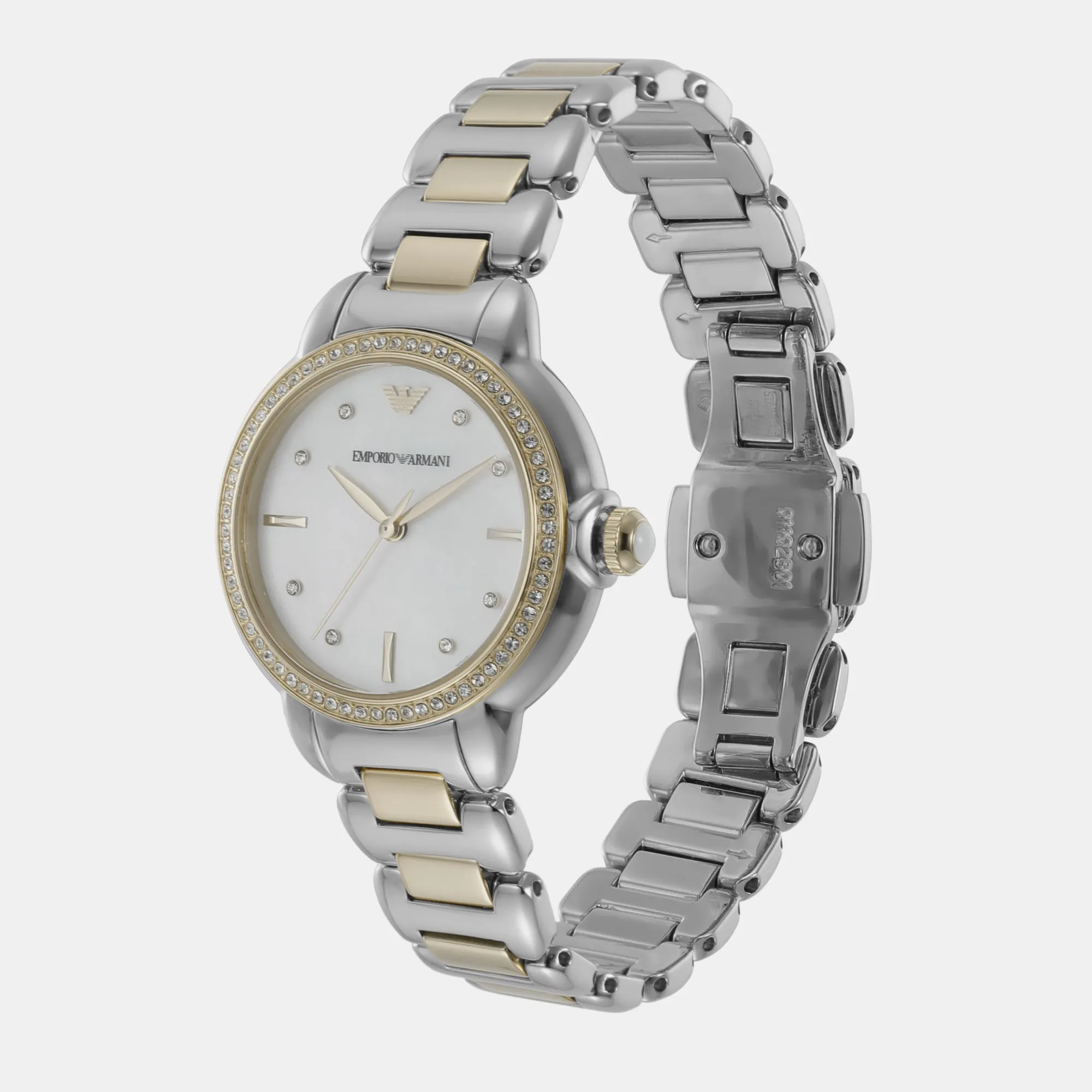 Women Three-Hand Two-Tone Stainless Steel Watch AR11524