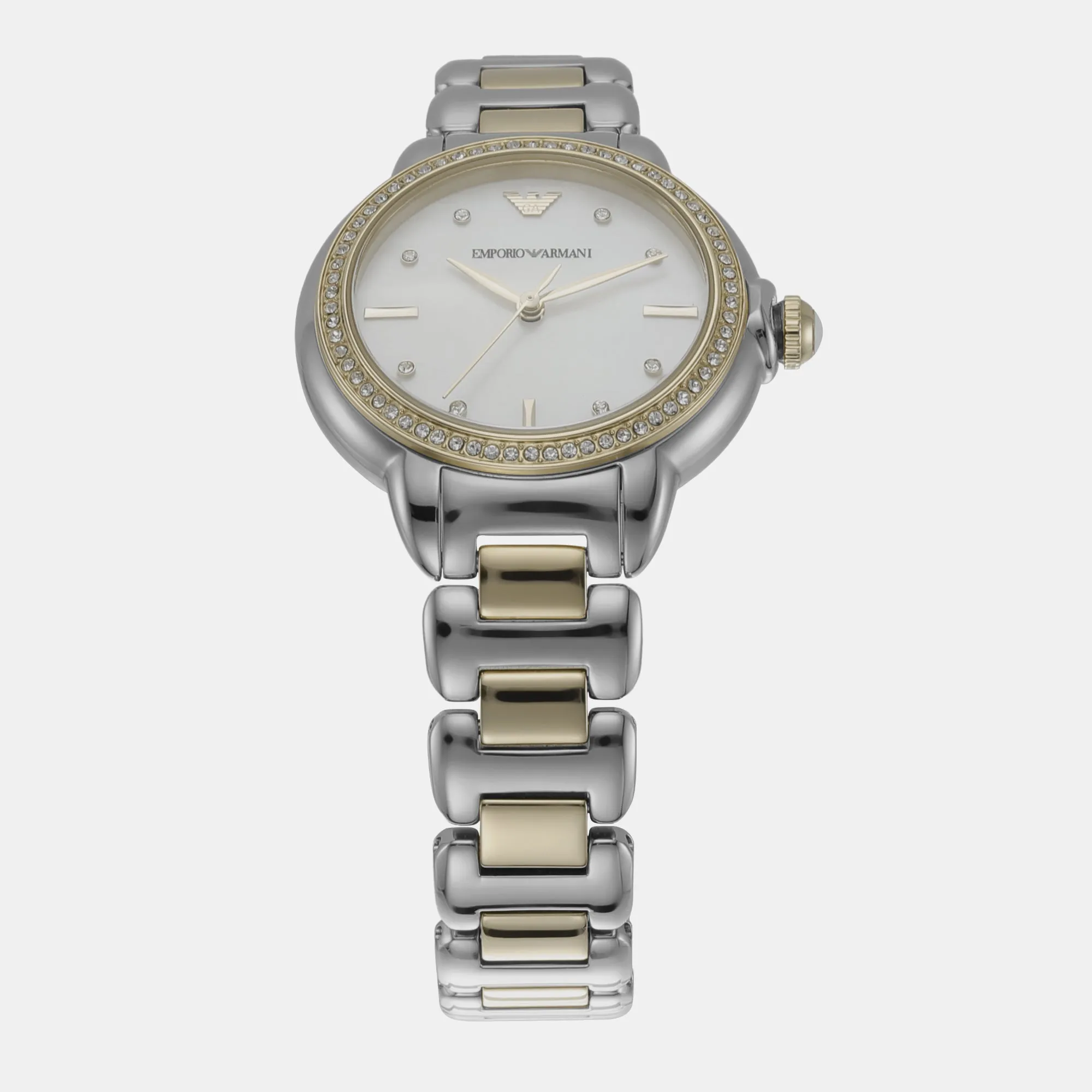 Women Three-Hand Two-Tone Stainless Steel Watch AR11524