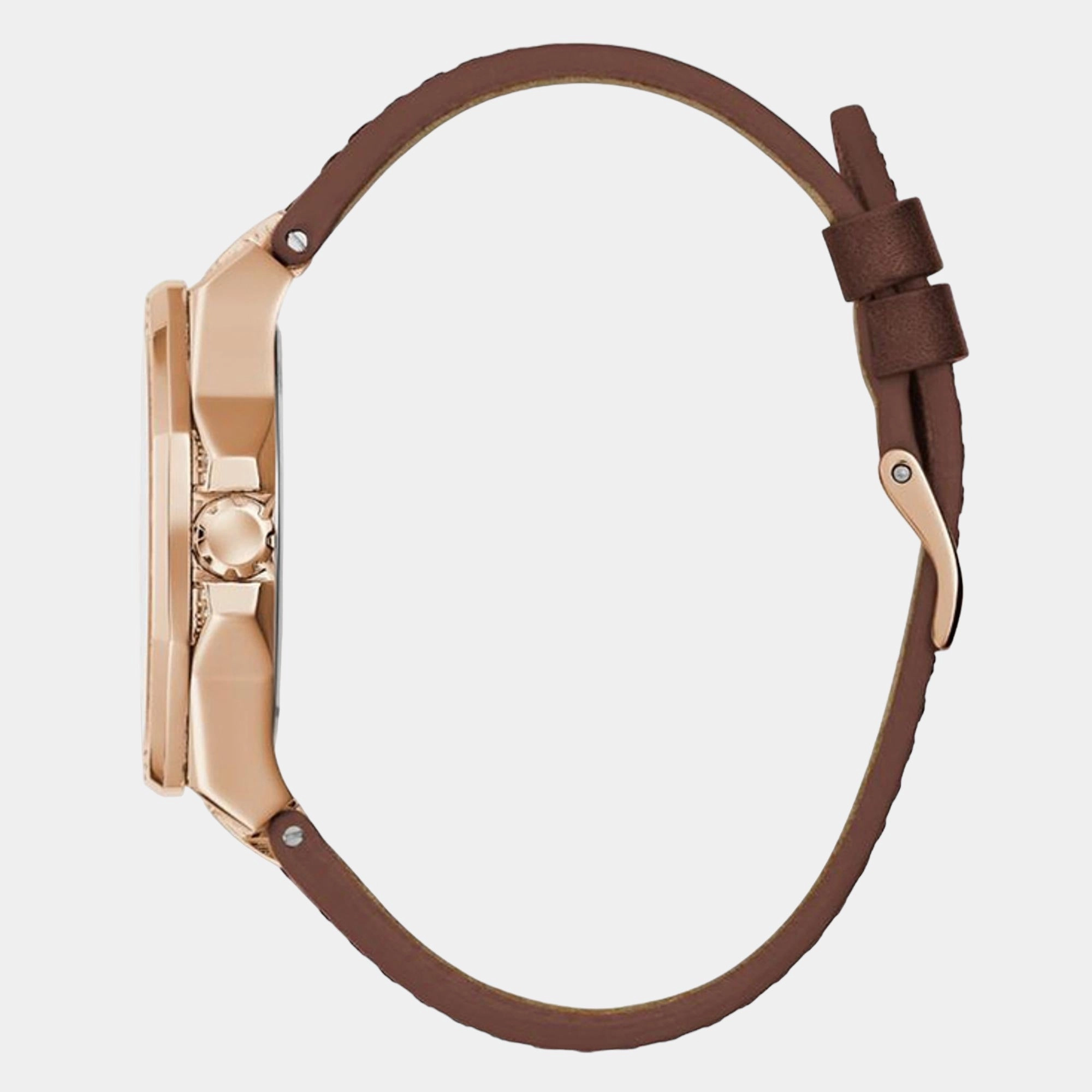 Women Analog Leather Watch GW0547L2