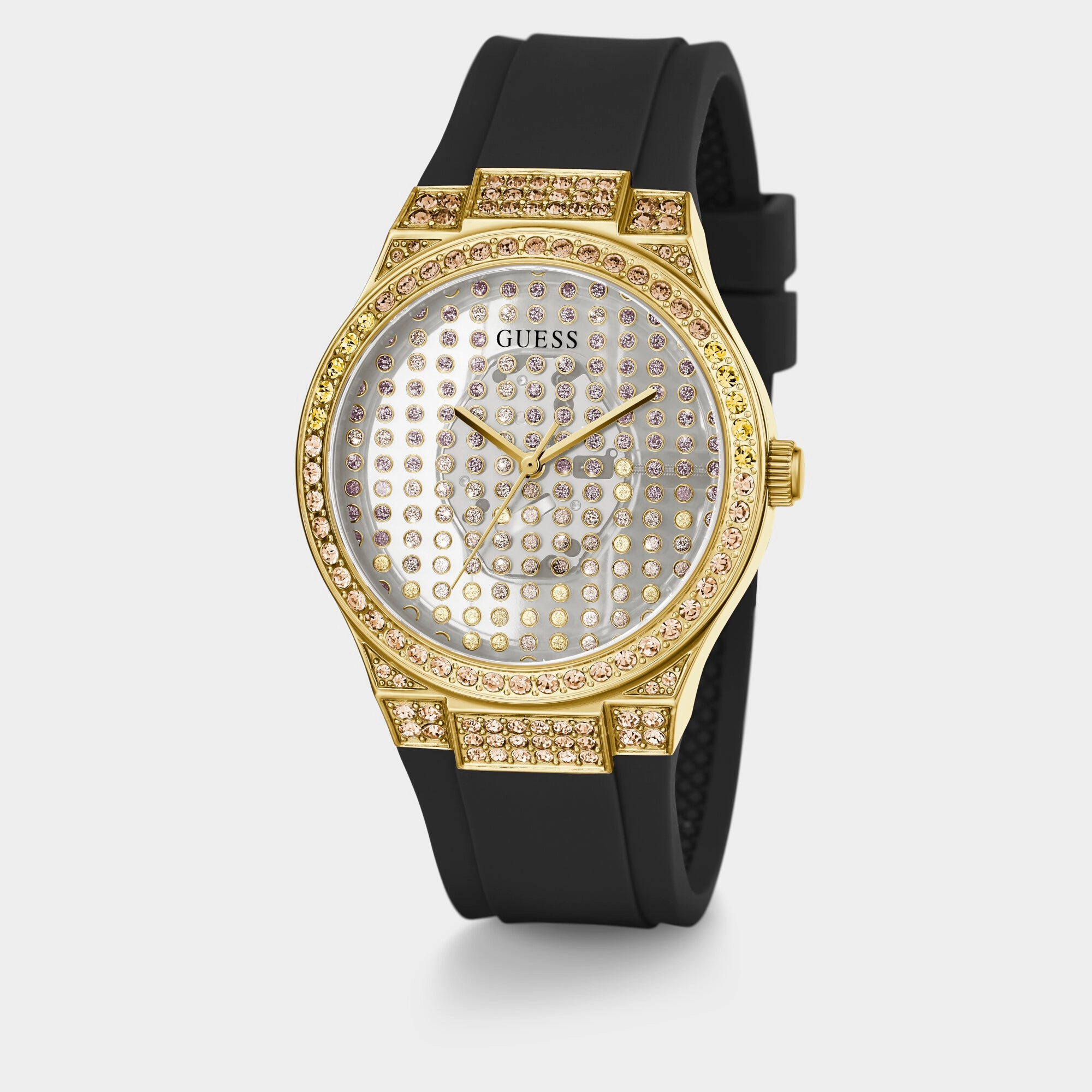 Women Analog Silicone Watch GW0482L1