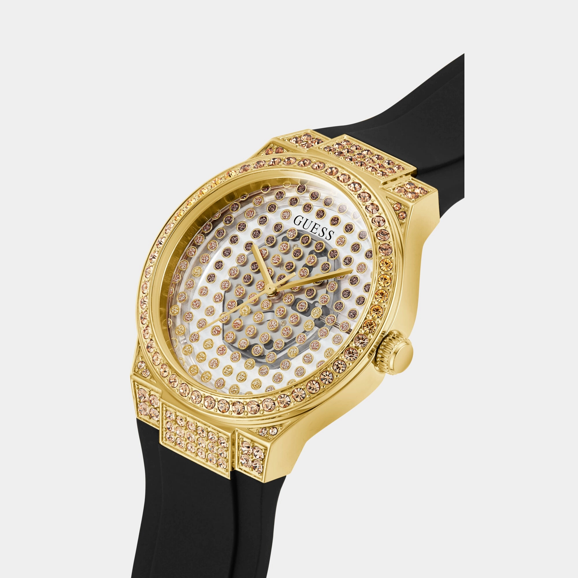 Women Analog Silicone Watch GW0482L1