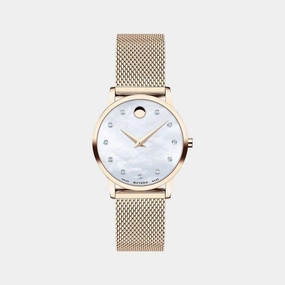 Women Analog Stainless Steel Watch 607492