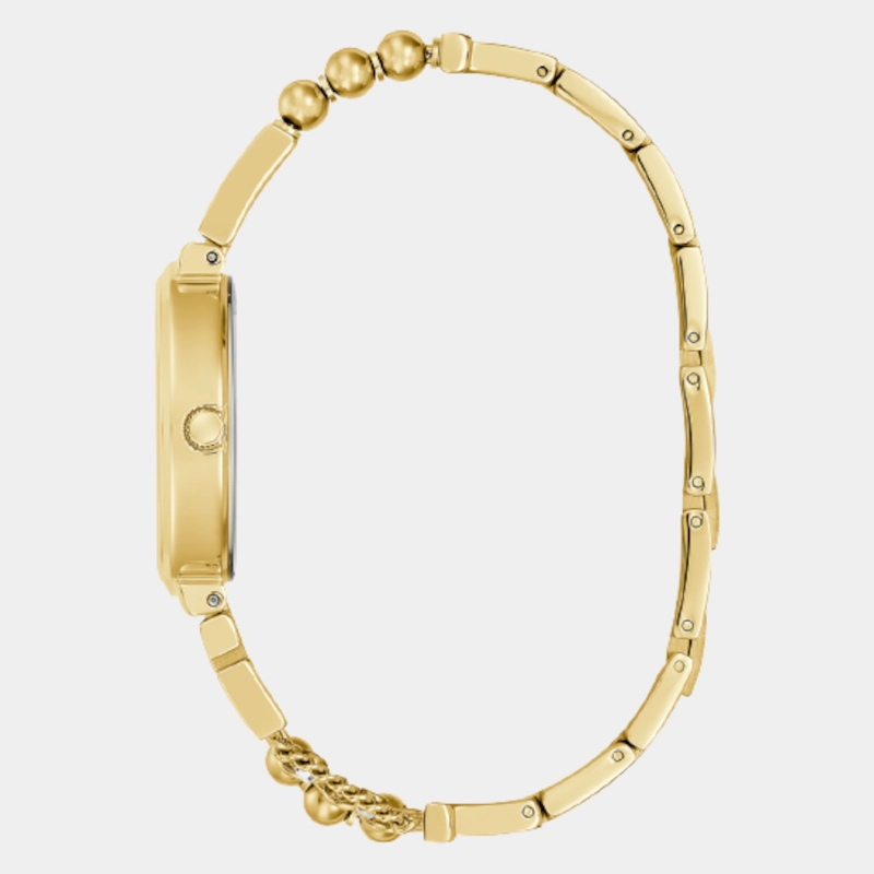 Women Beige Analog Brass Watch GW0545L2
