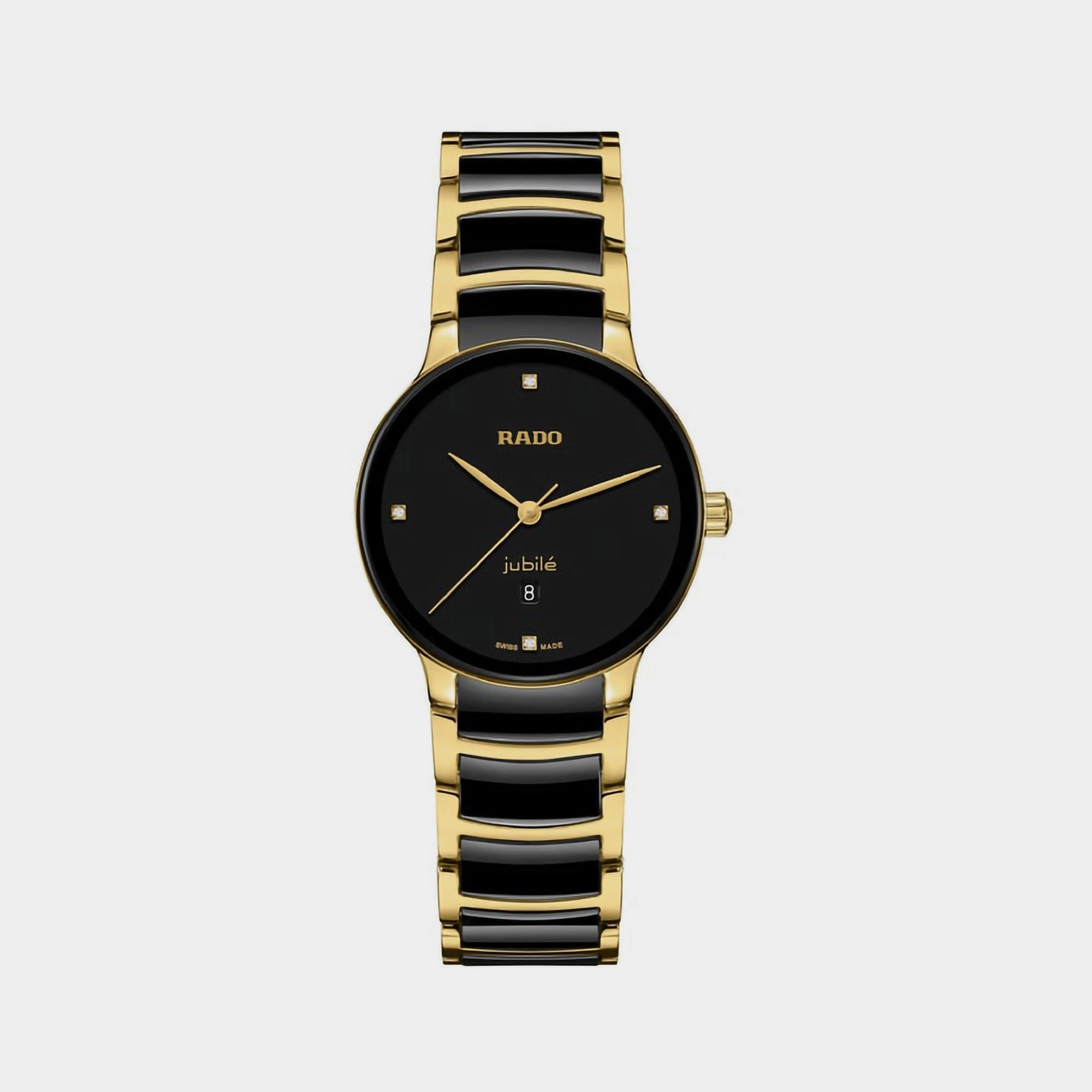 Women Black Analog Ceramic Watch R30025712