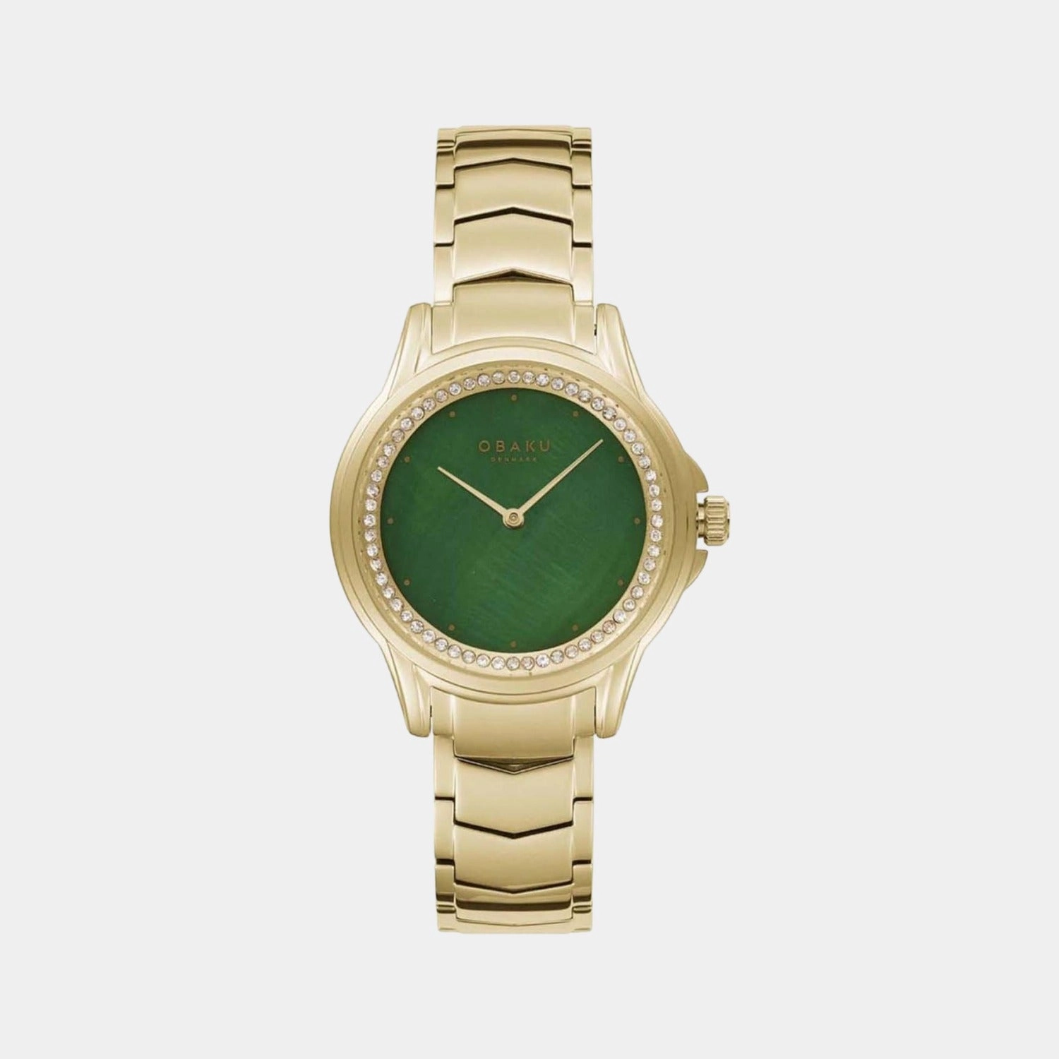 Women Green Analog Stainless Steel Watch V261LEGESG