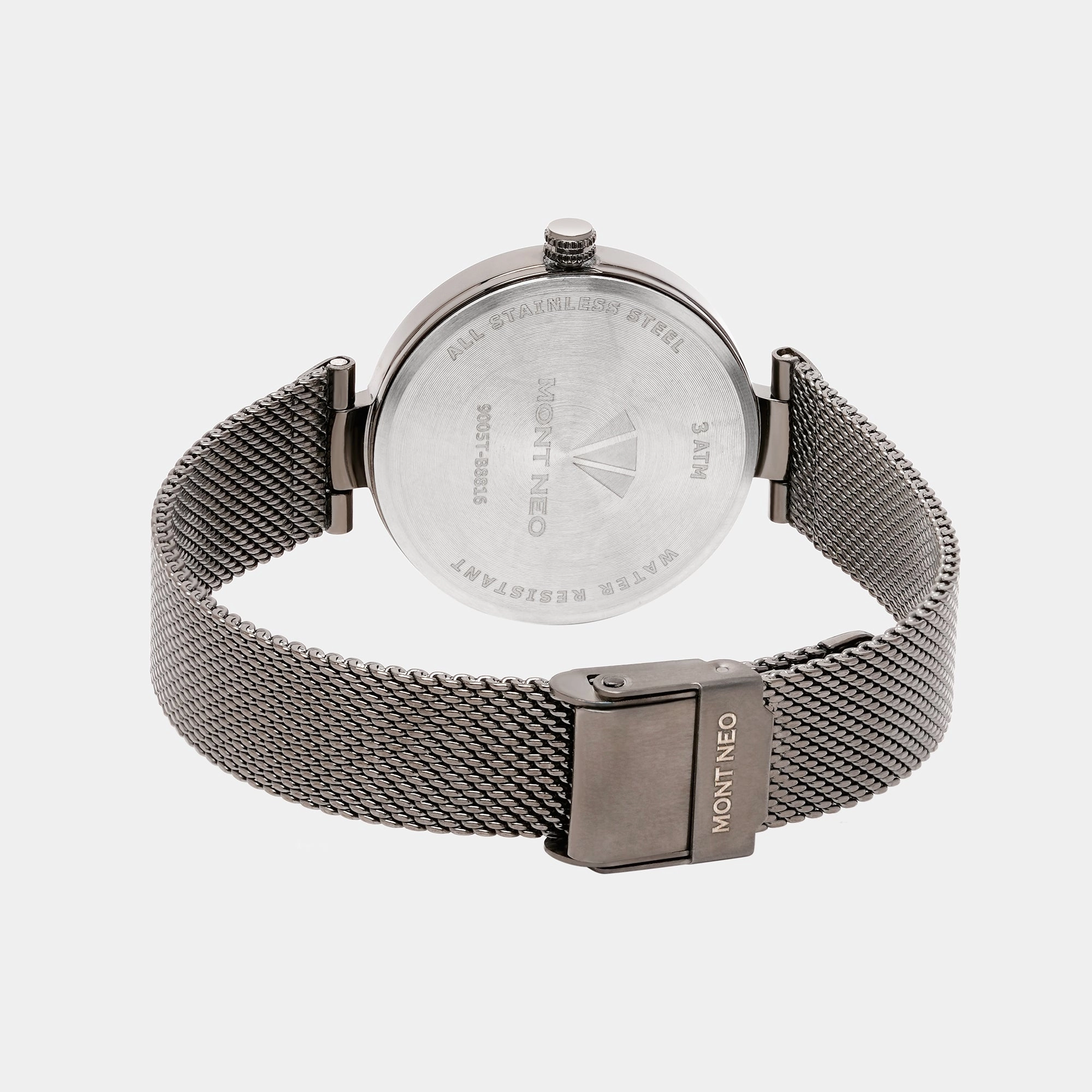 Women Gun Analog Stainless Steel Watch 9005T-B8816