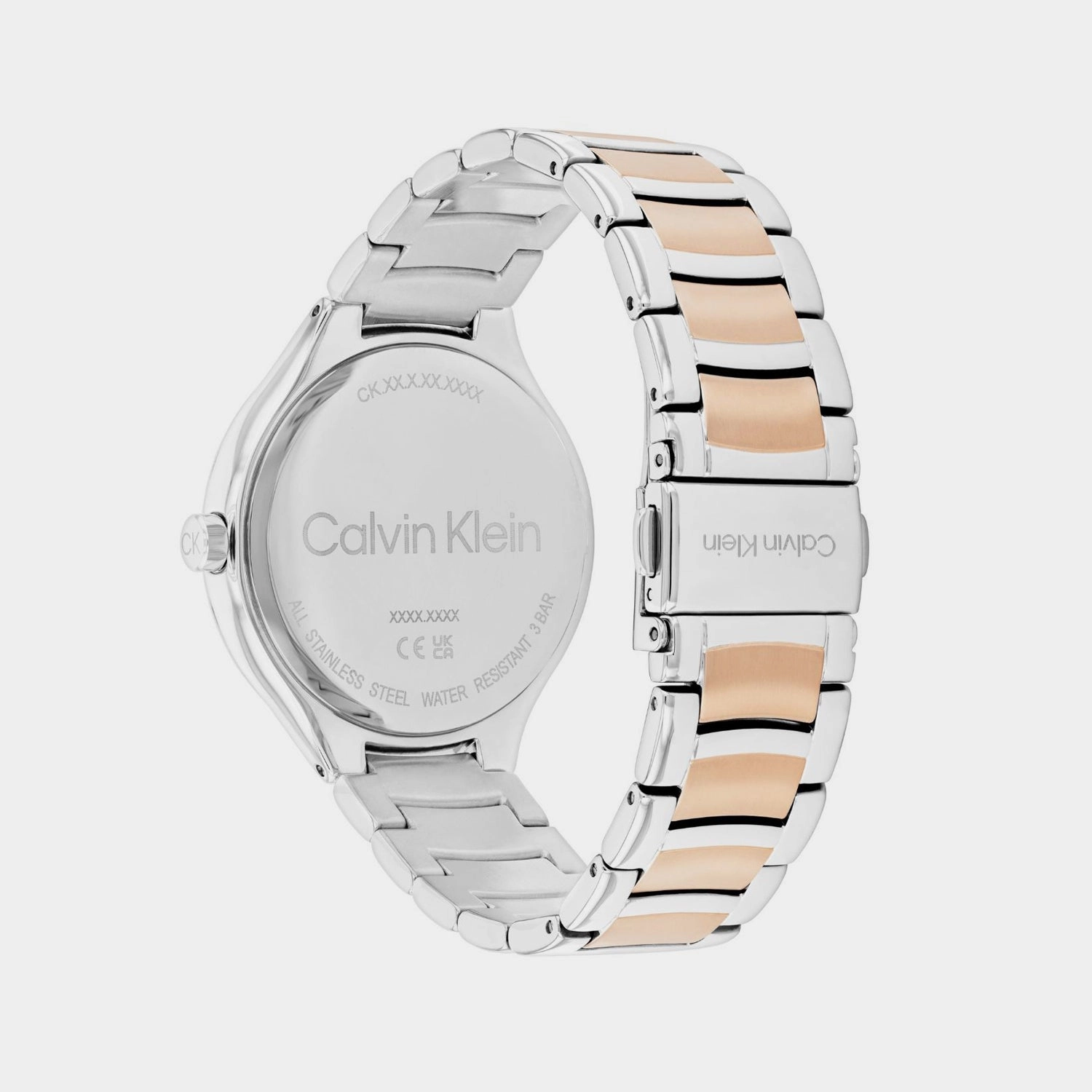 Women Quartz Silver White Dial Analog Stainless Steel Watch 25100049