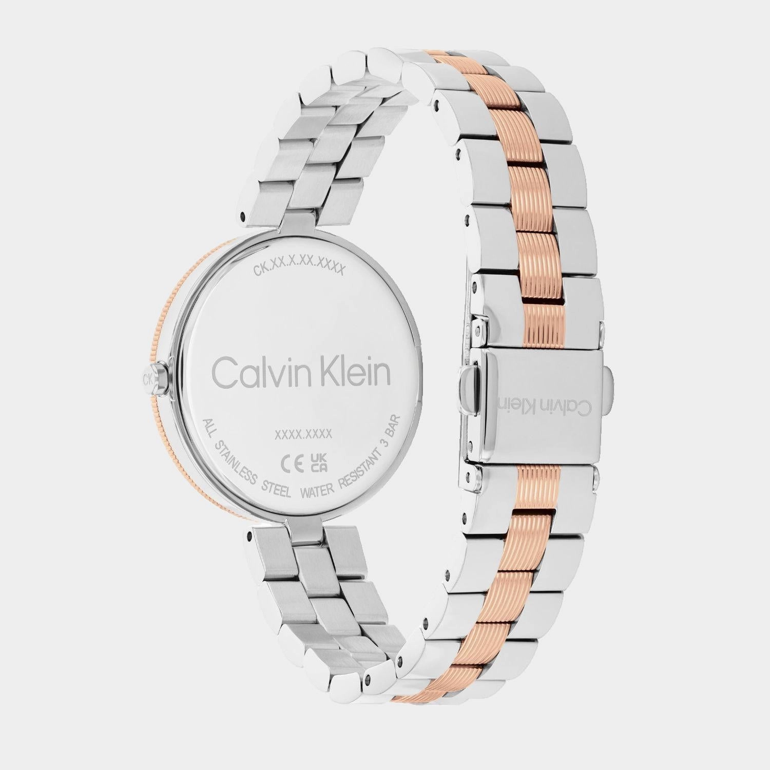 Women Quartz Silver White Dial Stainless Steel Watch 25100040