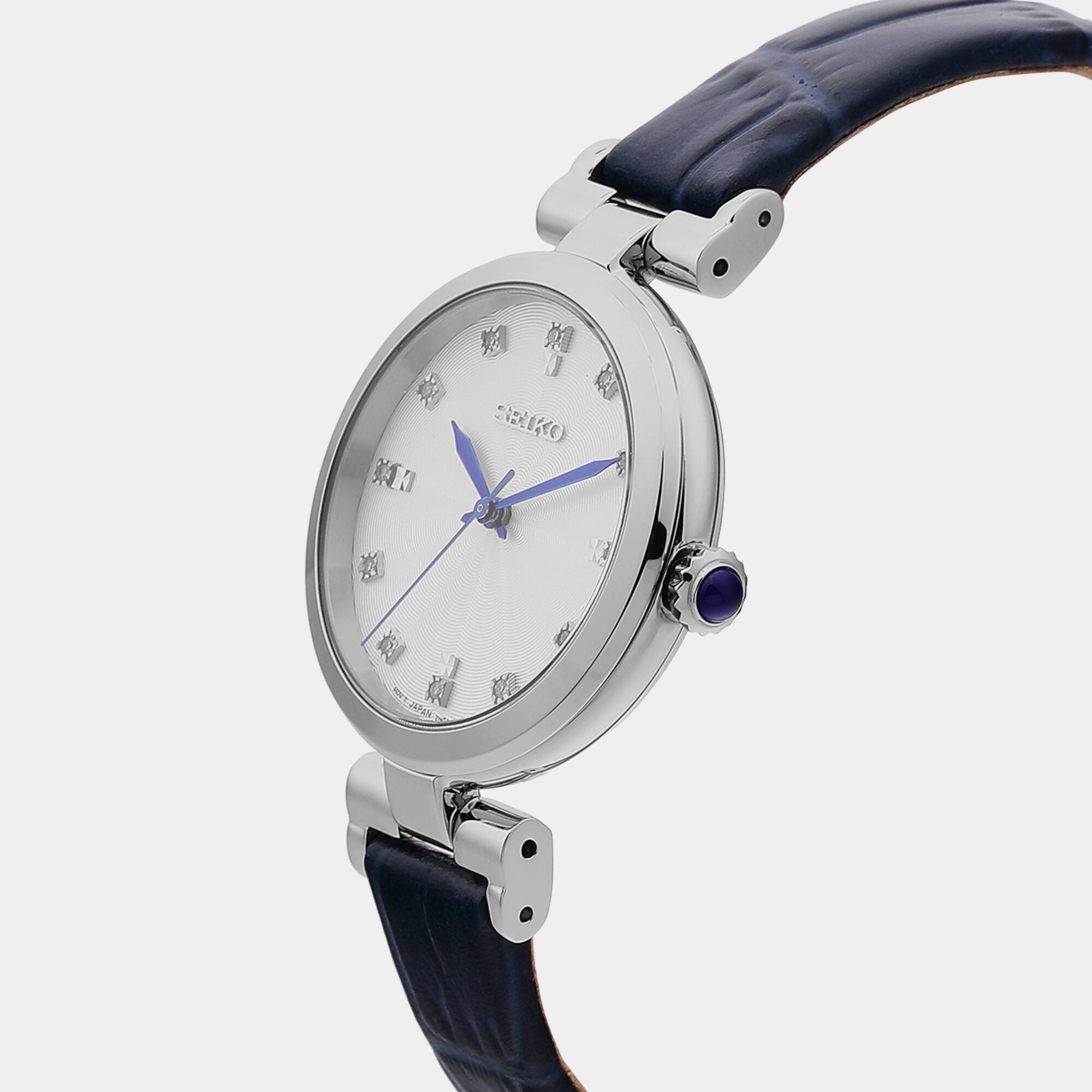 Women Quartz White Dial Analog Leather Watch SRZ545P1