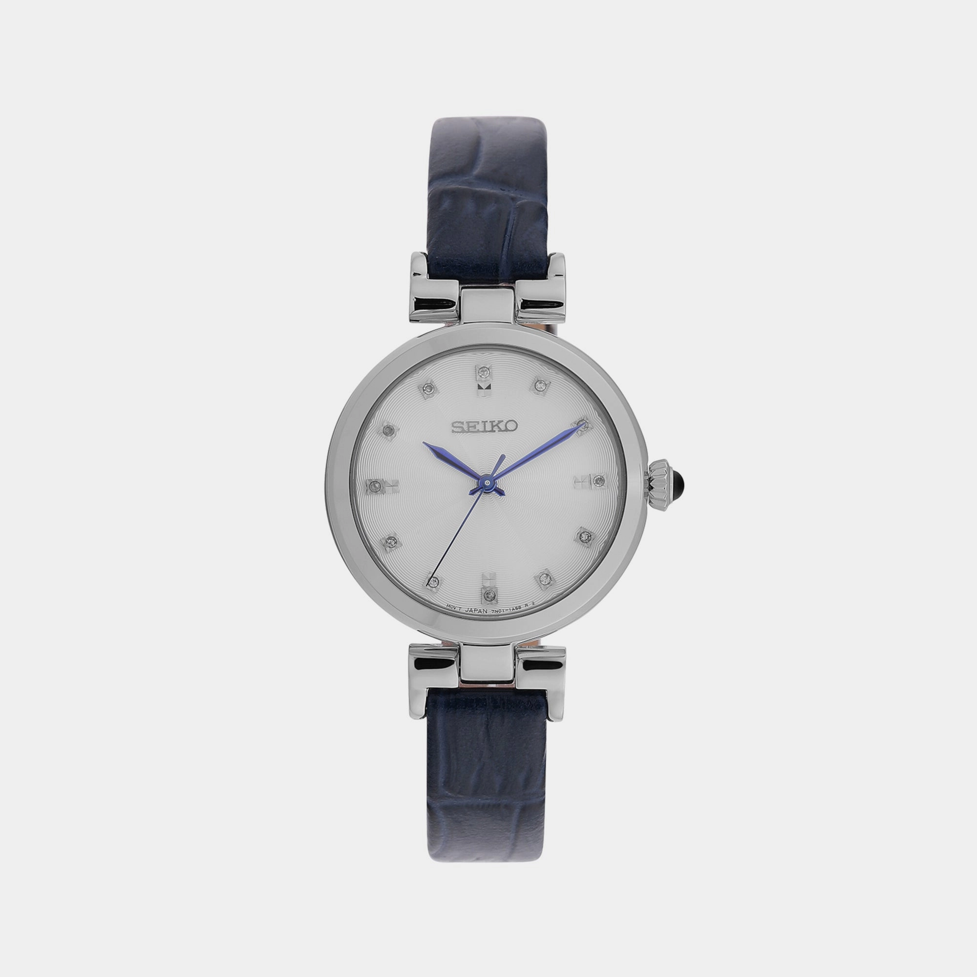Women Quartz White Dial Analog Leather Watch SRZ545P1