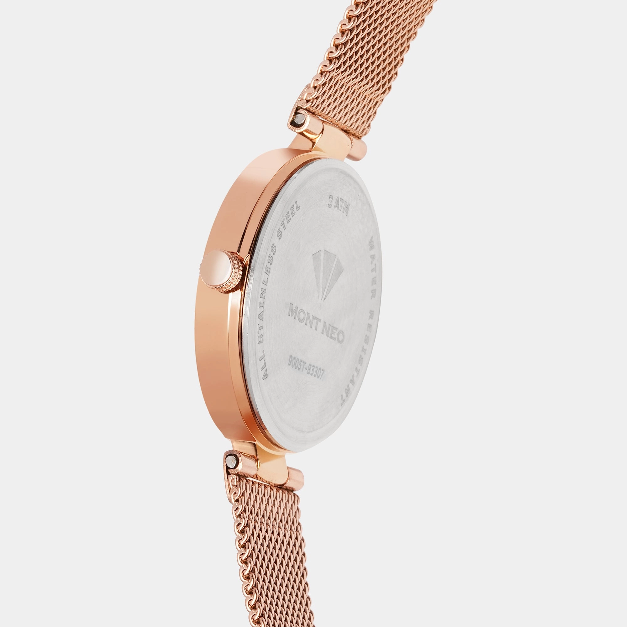 Women Rose Analog Stainless Steel Watch 9005T-B3307