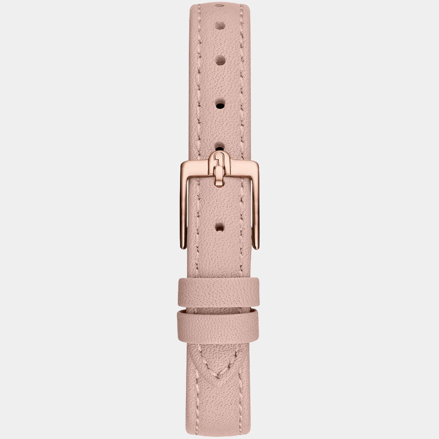 Women Rose Gold Analog Leather Watch WW00005012L3