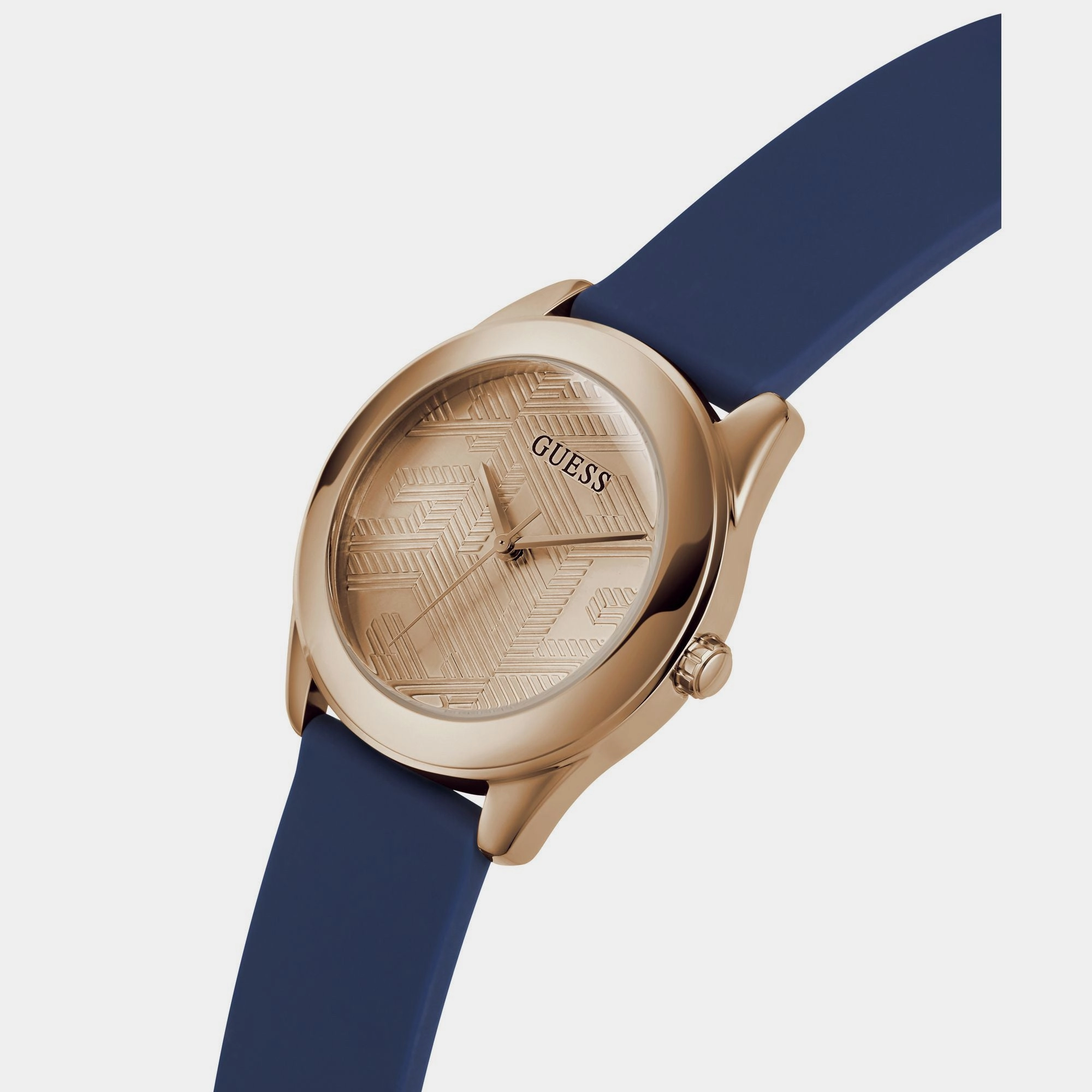 Women Rose Gold Analog Silicon Watch GW0665L2