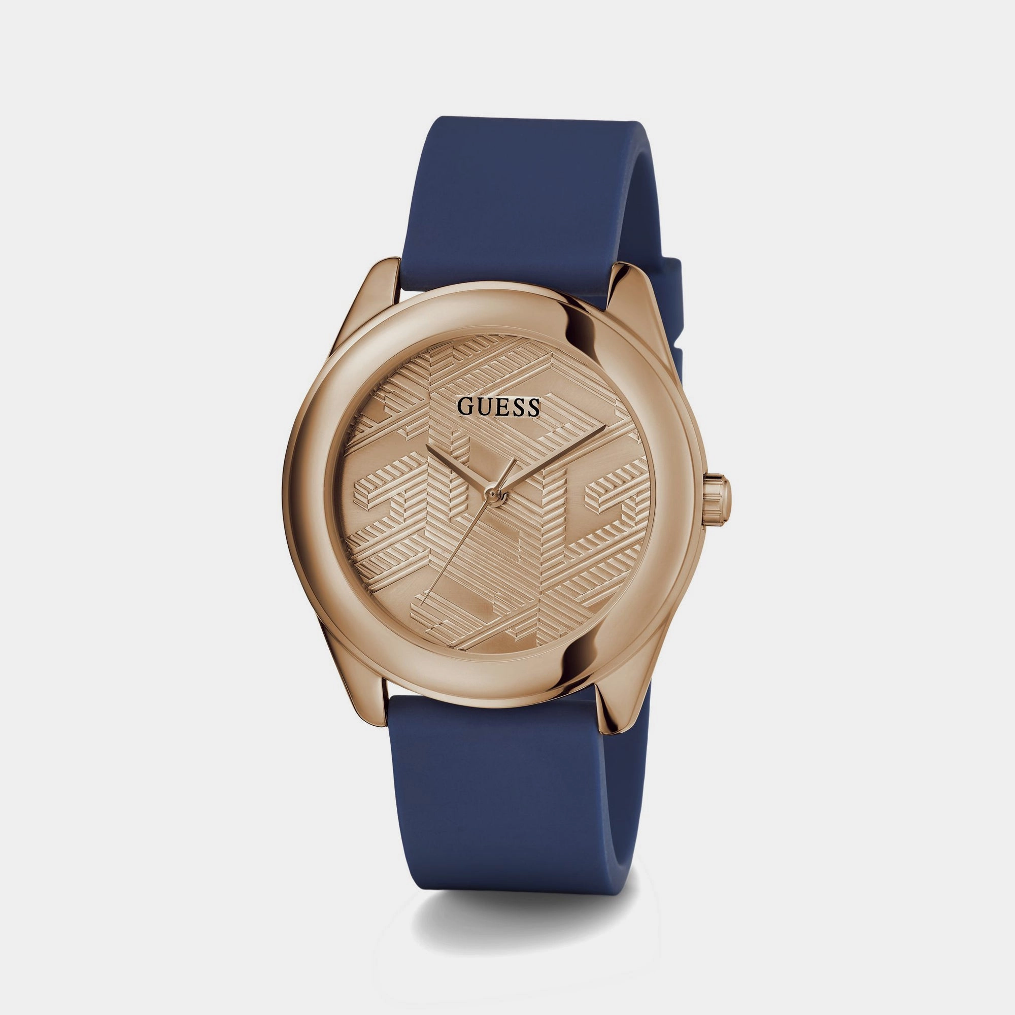 Women Rose Gold Analog Silicon Watch GW0665L2