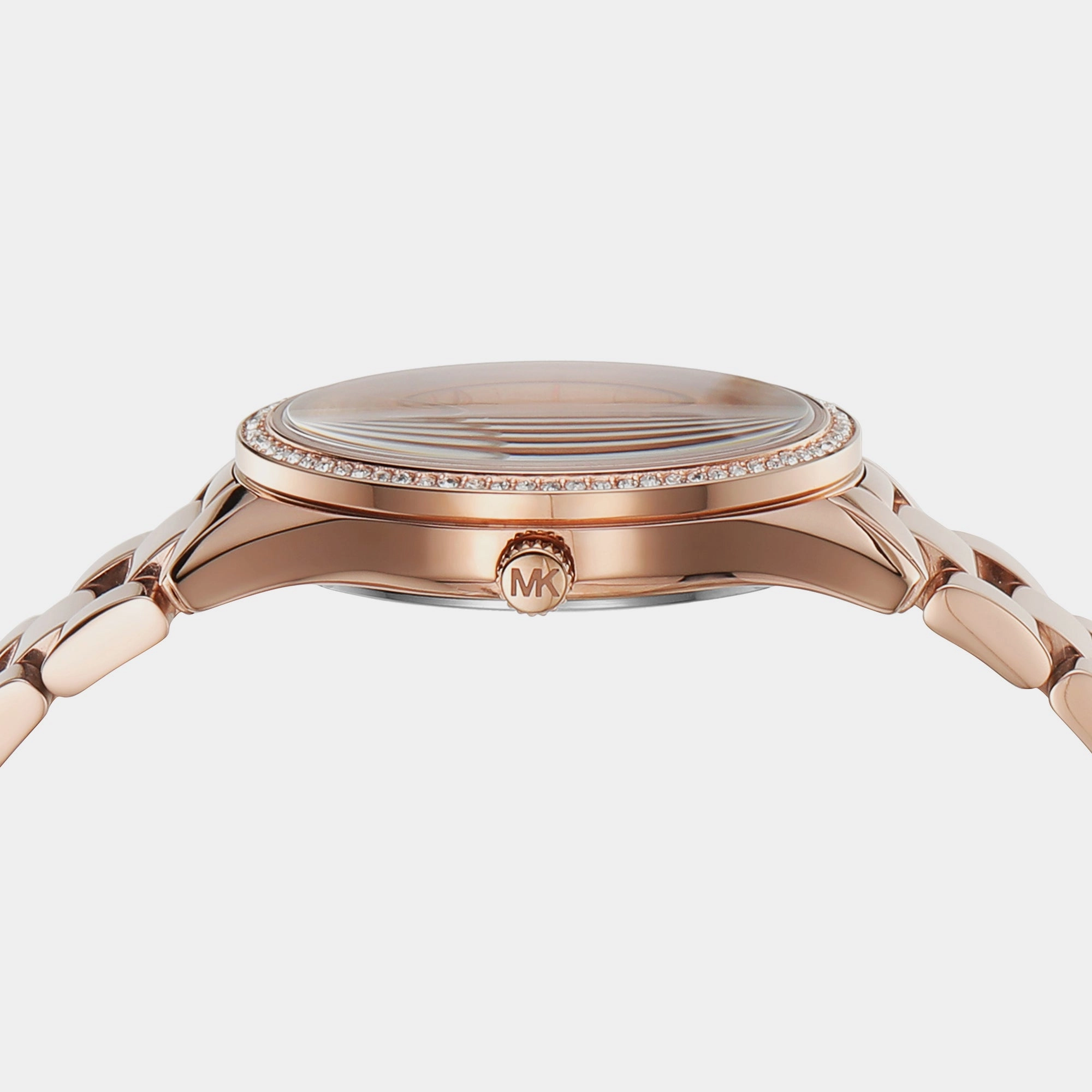 Women Rose Gold Analog Stainless Steel Watch MK4736