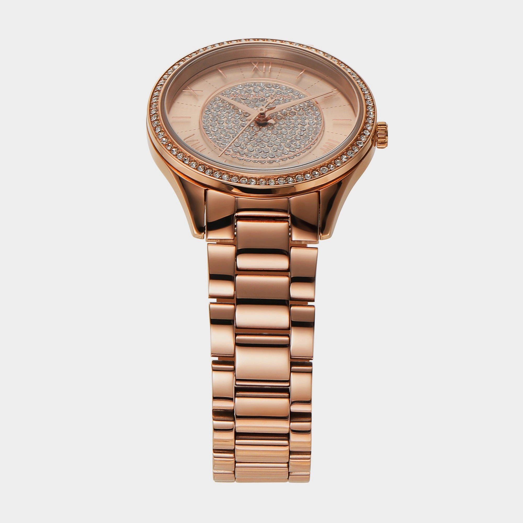 Women Rose Gold Analog Stainless Steel Watch MK4736