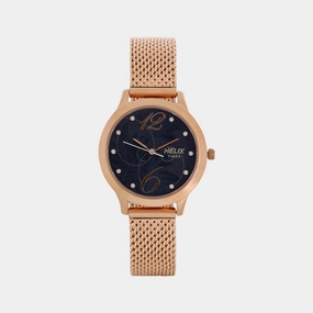 Women's Black Analog Stainless Steel Watch TW022HL18