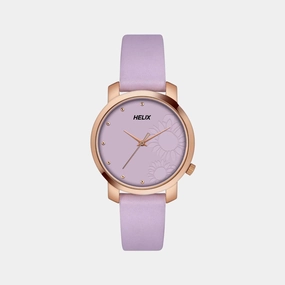 Women's Lavender Analog Stainless Steel Watch TW032HL44