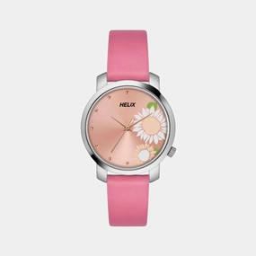 Women's Pink Analog Stainless Steel Watch TW032HL43
