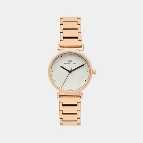 Women's Rose Gold Analog Brass Watch 2001C-M0302