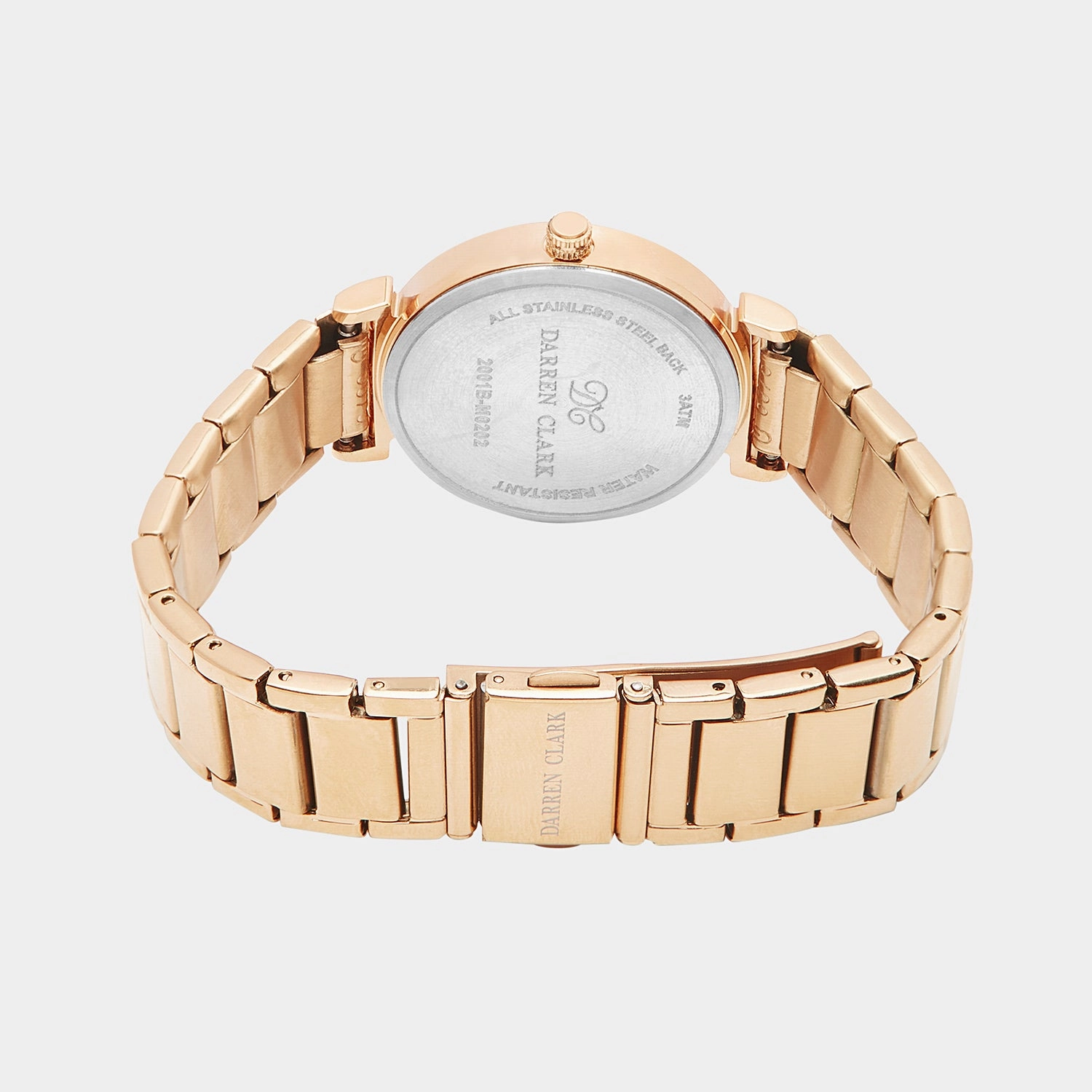 Women's Rose Gold Analog Brass Watch 2001C-M0302