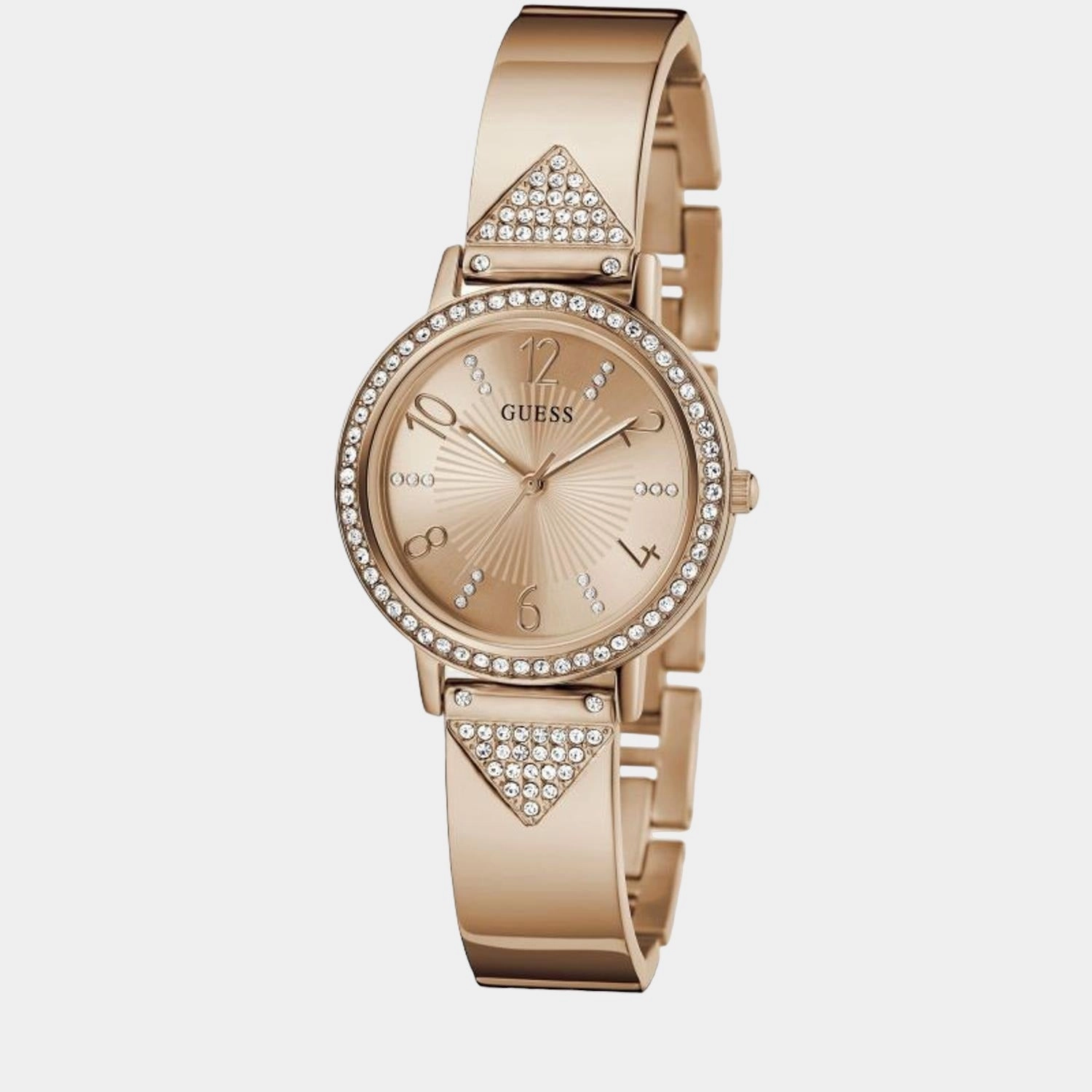 Women's Rose Gold Analog Stainless Steel Watch GW0474L3