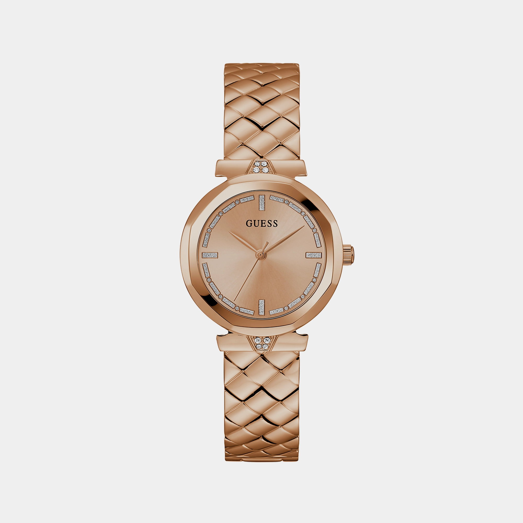 Women's Rose Gold Analog Stainless Steel Watch GW0613L3