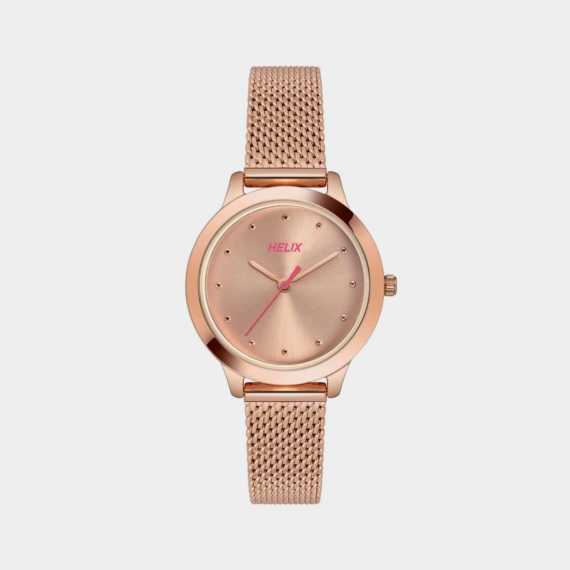 Women's Rose Gold Analog Stainless Steel Watch TW022HL25