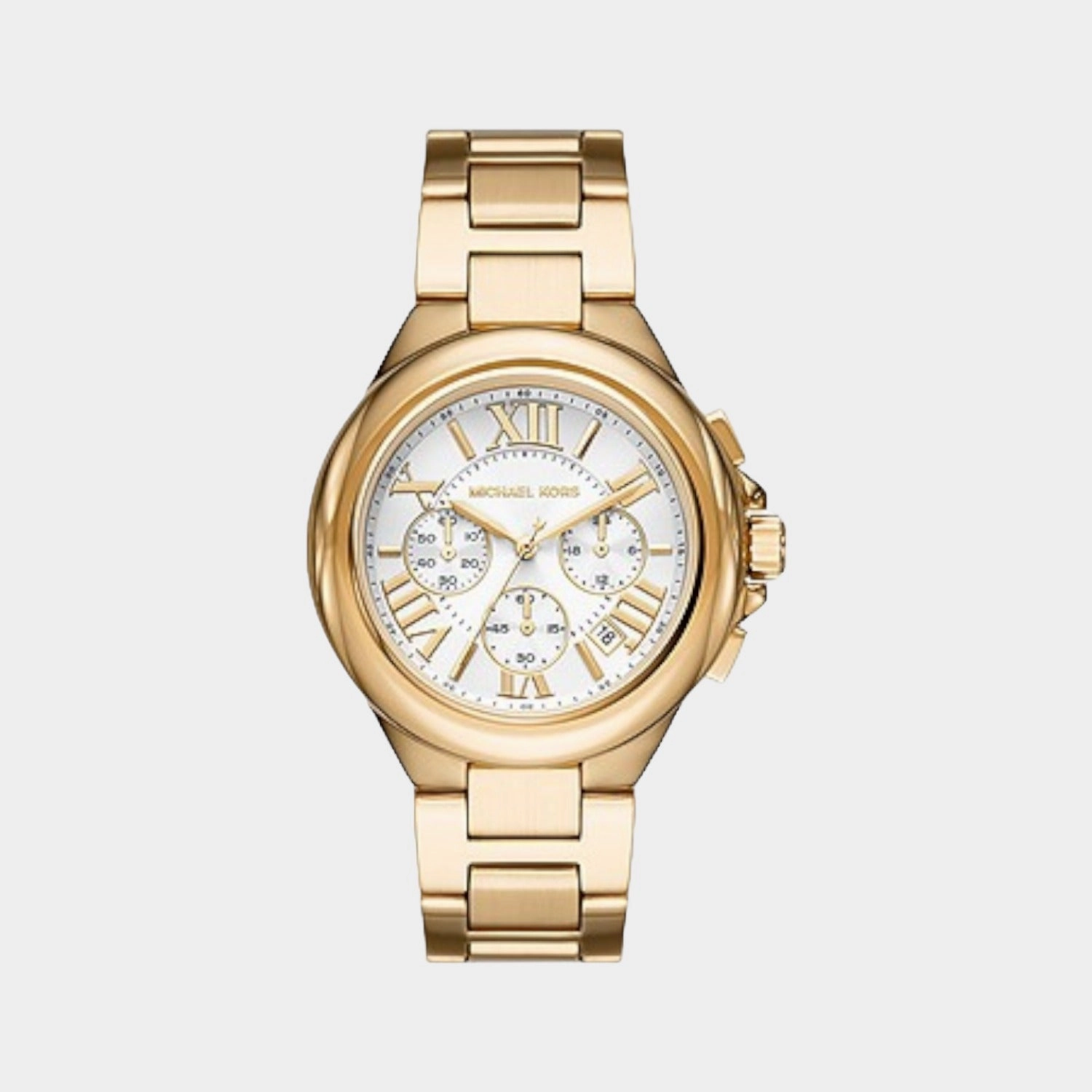 Women's Rose Gold Stainless Steel Chronograph Watch MK7270