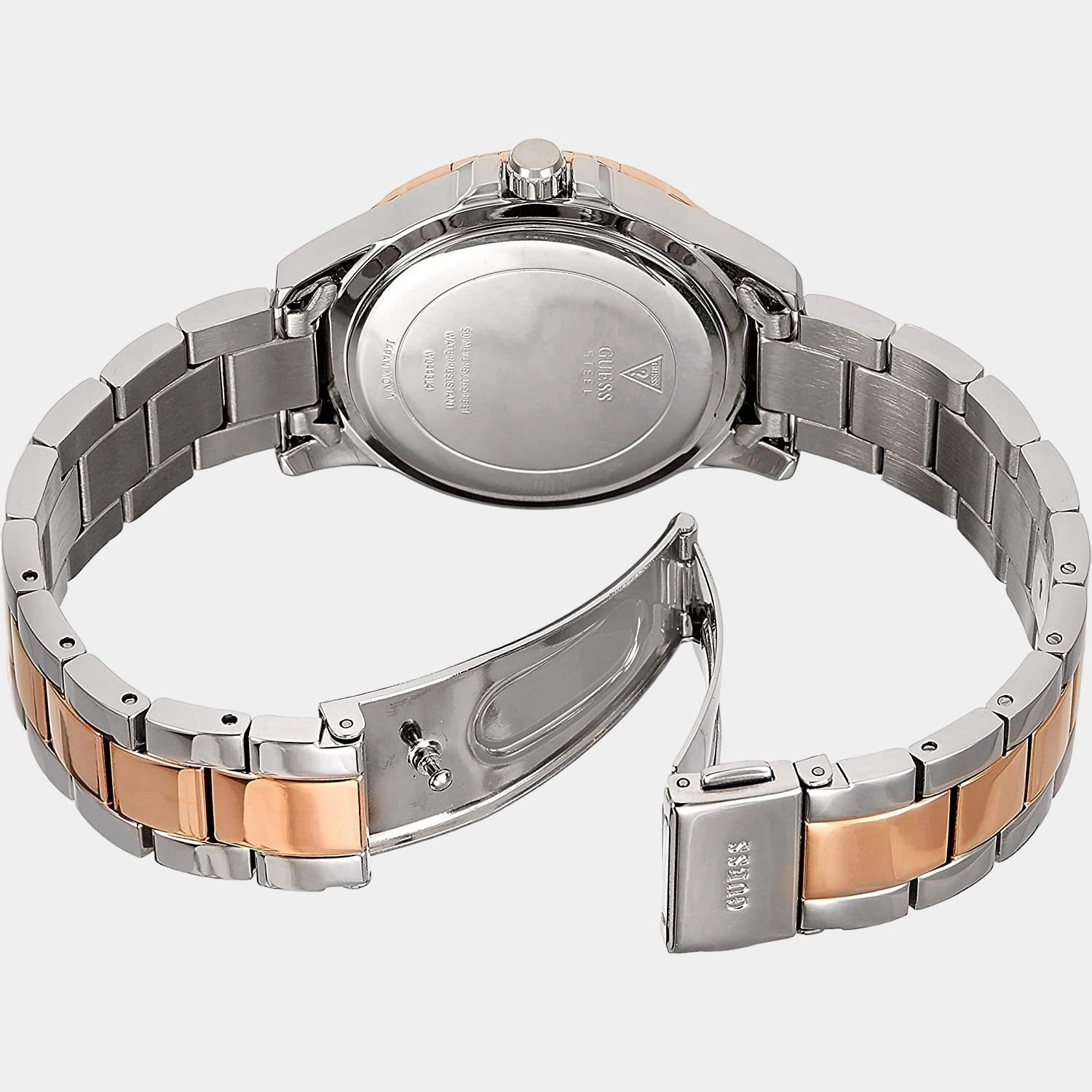 Women's Rose Gold Stainless Steel Chronograph Watch W0443L4
