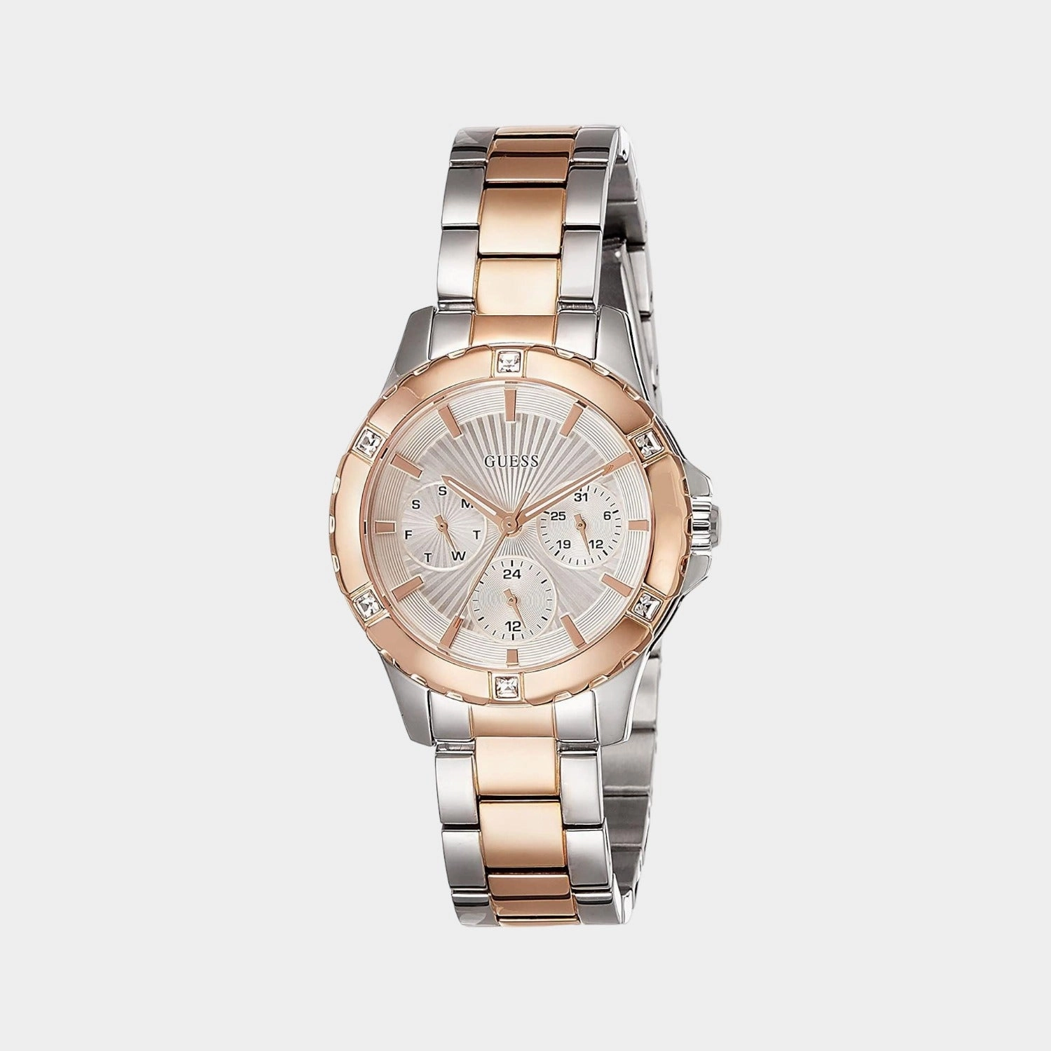 Women's Rose Gold Stainless Steel Chronograph Watch W0443L4