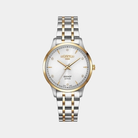 Women's Silver Analog Stainless Steel Watch 509847 47 10 20