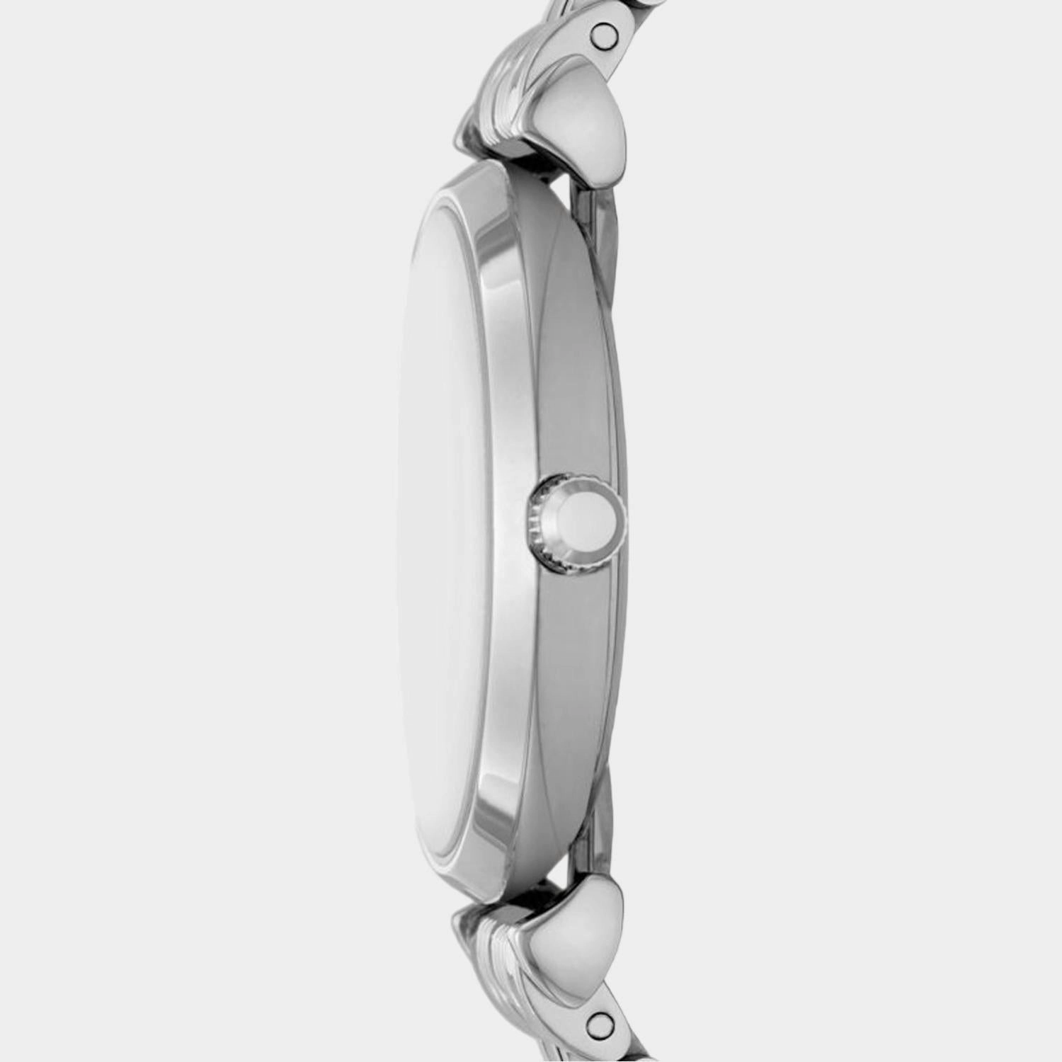 Women's Silver Analog Stainless Steel Watch AR11445