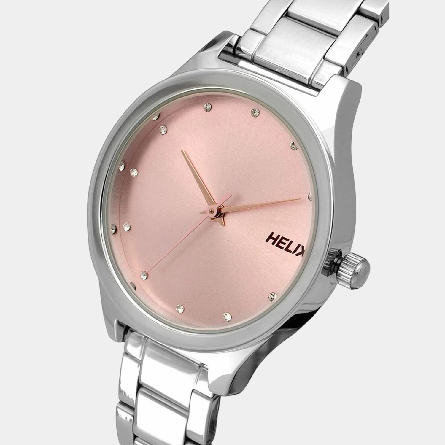 Women's Silver Analog Stainless Steel Watch TW049HL08