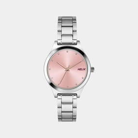 Women's Silver Analog Stainless Steel Watch TW049HL08