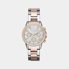 Women's Stainless Steel Chronograph Watch AX4331