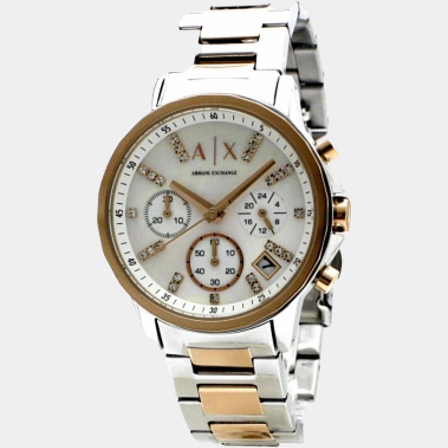 Women's Stainless Steel Chronograph Watch AX4331