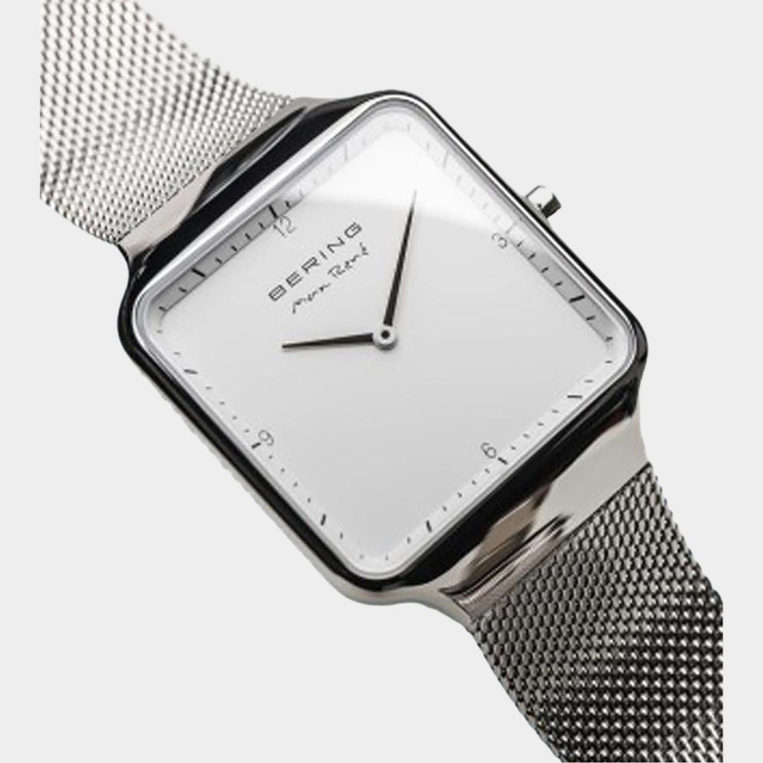 Women's White Analog Stainless Steel Watch 15832-004