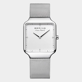 Women's White Analog Stainless Steel Watch 15832-004
