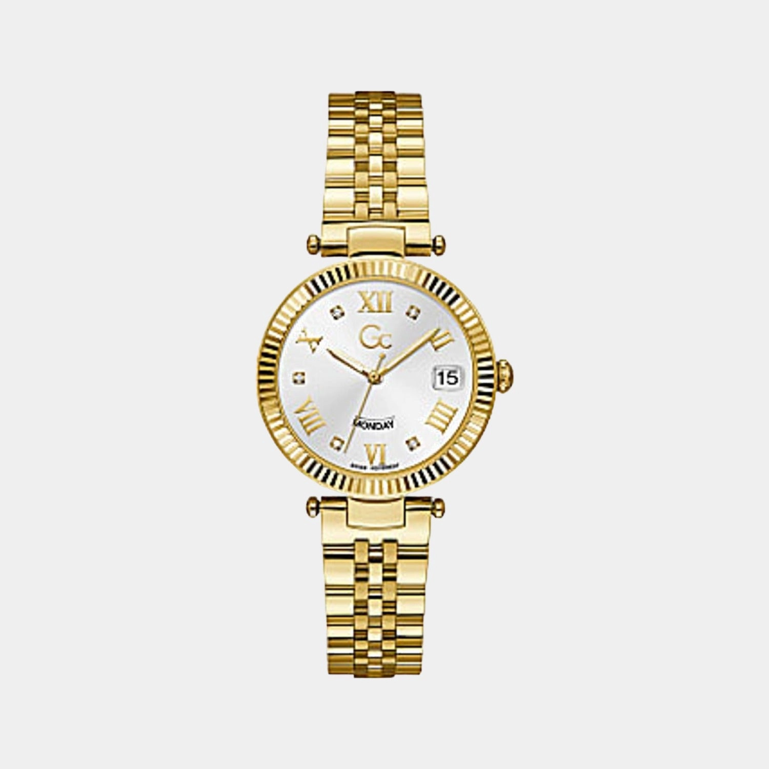 Women's White Analog Stainless Steel Watch Z01004L1MF