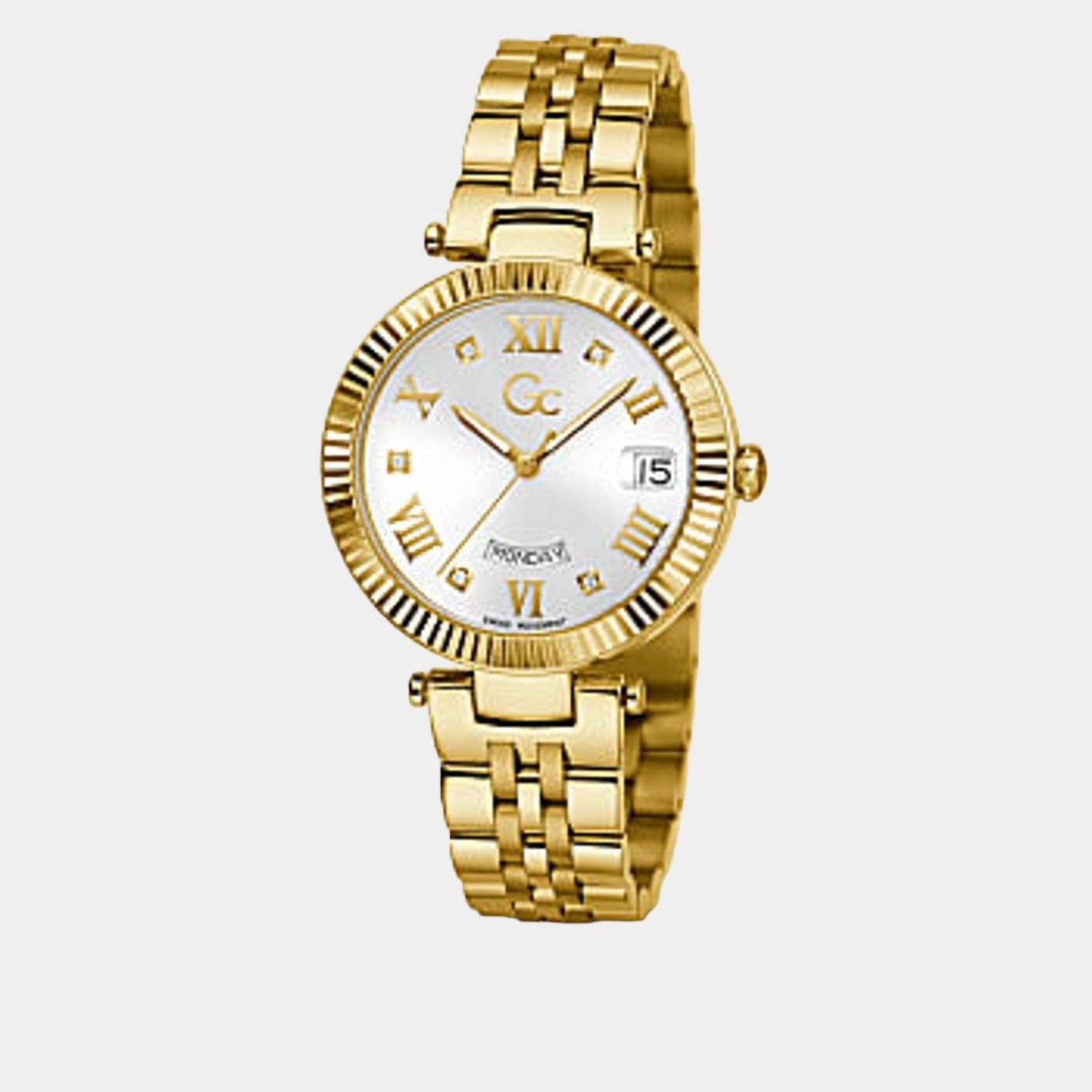 Women's White Analog Stainless Steel Watch Z01004L1MF